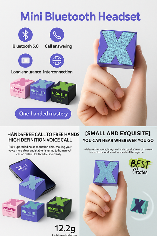 🎶 360° Surround Sound | Deep Bass | Ultra-Light 122g | Phantom Design