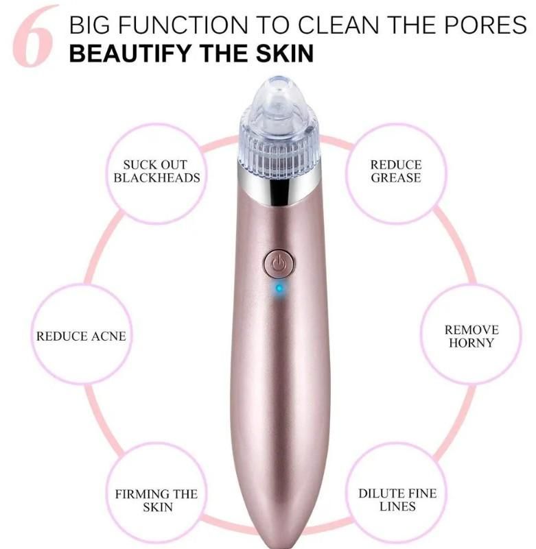 Vacuum Blackhead Remover | Rechargeable Pore Cleaner

“Pores Clear. Confidence High.” ✨