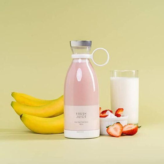 Portable Juice Blender Bottle - Rechargeable USB Juicer for Fruits & Shakes! 🍓⚡🥤