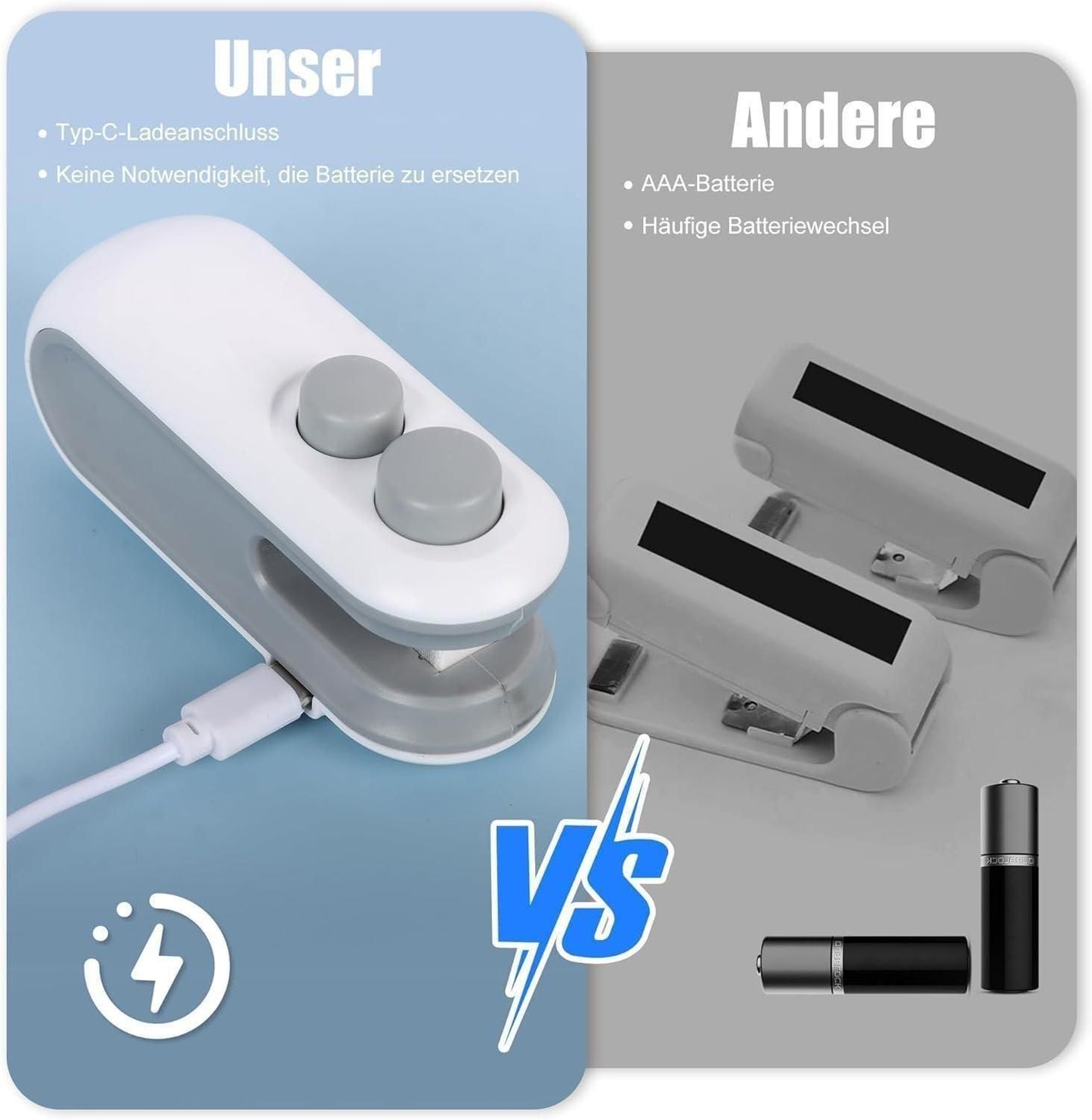 USB Rechargeable | Magnetic | Heat Sealer + Cutter
“Snack Seal Kar, Freshness Lock Kar!” 🔥
